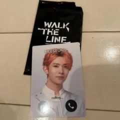 ENHYPEN ヒスン　もしもしカード　WALKTHELINE