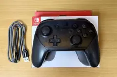 【美品】Nintendo Switch Proコントローラー 純正 箱あり