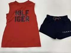 TOMYHILFIGERタンクトップとパンツのセット。