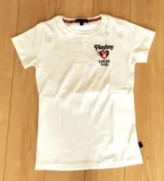 PLAYBOY 白 Tシャツ Mサイズのサムネイル