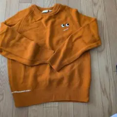 ユニクロ　アニヤハインドマーチ オレンジ色　セーター 160センチ