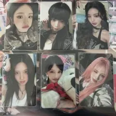 ive be alright ソロジャケット盤　封入トレカ　6種コンプ　1セット