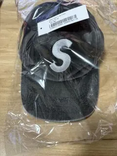 Supreme Sロゴ キャップ ブラック 6パネル 未使用品
