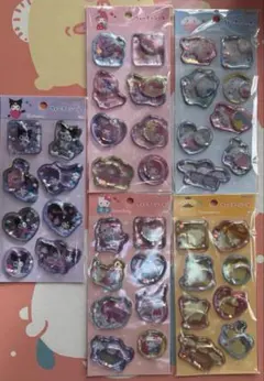 新品 正規品 サンリオ ウォーターシール 5種類セット