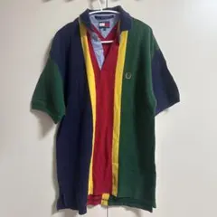 TOMMY HILFIGER マルチカラー ポロシャツ M