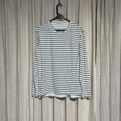 mossimo ボーダー サーマル ロンt y2k ストリート greeny - メルカリ
