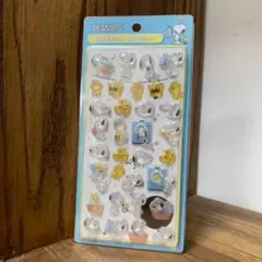 ボンボンドロップシール　スヌーピー　ランドリー