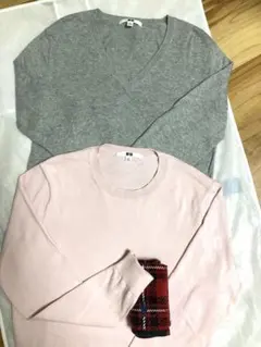 超‼︎超‼︎目玉商品‼︎UNIQLO・ニットM&ラルフローレン・タオルハンカチ3点