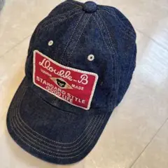 DOUBLE.B デニムキャップ LLサイズ
