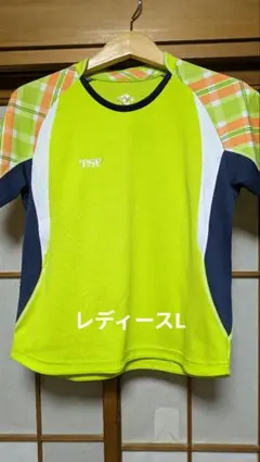 卓球ユニフォーム　レディースL レモン色