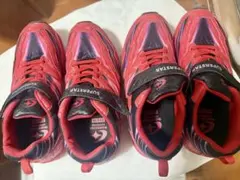 23.0 EE MOONSTAR SUPERSTAR スニーカー　二足　双子