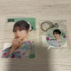 【櫻井優衣】FRUITS ZIPPER浴衣 すきくじ クリアカード アクキー