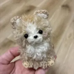 猫ちゃんあみぐるみ ハンドメイド 置物のサムネイル