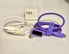 【CIO】NovaPort DUO 45W USB-C 2ポート ＆ケーブル2本