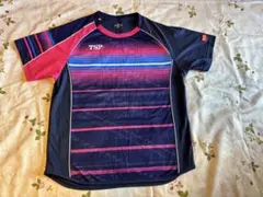 TSP 卓球ユニフォームシャツ ネイビー Mサイズ