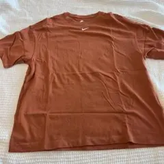 NIKE The Nike Tee オーバーサイズ Tシャツ ブラウン S