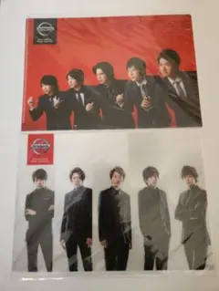 嵐 クリアファイル 日産 2枚