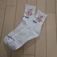 綱引き用　 ソックス 白　未使用　2足