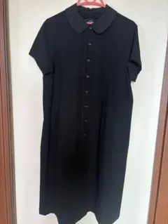 COMME des GARÇONS tricot 黒ボタンアップドレスのサムネイル