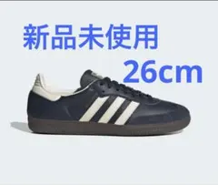 【新品未使用】adidas Samba ネイビー/ホワイト　26cm