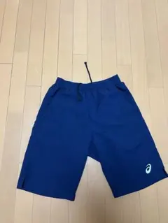 ネイビー パンツ バックポケット付き