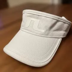 J.LINDEBERG ホワイト バイザー