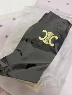 ロゴモチーフ タイツ ブラック　ノベルティ