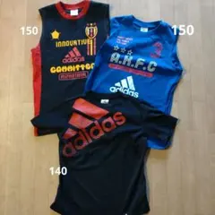 adidasまとめ売り★キッズ 袖無し 150 半袖 140のサムネイル