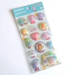 【国内正規品】ケアベア ポップデコパーティー わたあめカプセルシール