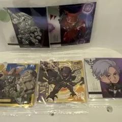ガンダム シールウエハース 5種セット