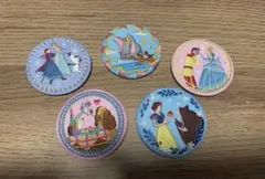 ディズニー　刺繍缶バッジセット