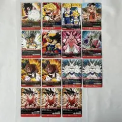 ドラゴンボールZ データカードダス 超カードゲーム 15枚セット