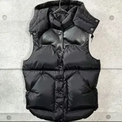 【再々値下げ】ヒステリックグラマー ロッキーマウンテン ダウンベスト ヒステリックグラマー X ロッキーマウンテン 36 S ダウンベスト デニム