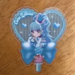 映画　キミとアイドルプリキュア♪ うちわ型クリアカード　リリアン