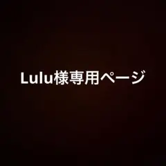 Lulu様専用ページ　pfs テーブル
