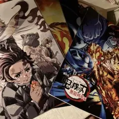 鬼滅の刃 無限列車編 クリアファイル パンフレット セット