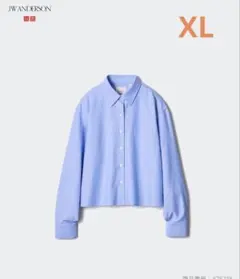 ユニクロ オックスフォードシャツ ブルー XL JW ANDERSON