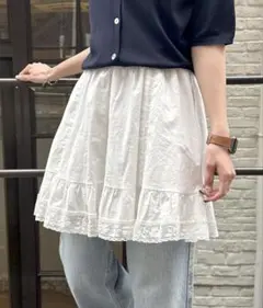 【umm.】2WAYフレアミニスカート　discoat