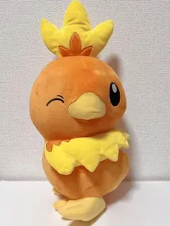 ポケットモンスター　ほぺぴた　めちゃでかアチャモぬいぐるみ