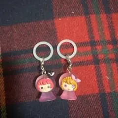 アイカツ　アクリルキャラクターキーホルダー二つセット