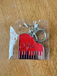 今市隆二◆RED ガチャ◆メタルキーホルダー 赤②