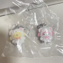 サンリオ めじるしアクセサリー ふわふわスノー ポムポムプリン マイメロ