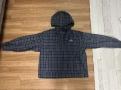 9090 Heisei Logo Check Cotton Anorak