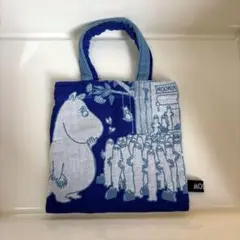 MOOMIN ムーミン トートバッグ ミニバッグ ガーゼ やわらかい 約23cmのサムネイル