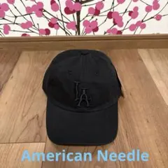 American Needle (アメリカンニードル) LAブラックキャップ