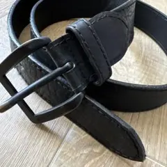 Y*k様 美品☆Back Channel ゴーストライオン カモ レザー ベルト