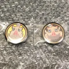 ufotable Cafe 1期くじ引き缶バッジ　嘴平伊之助