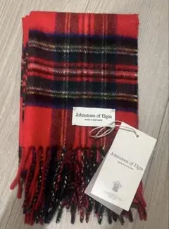 新品【Johnstons】 ジョンストンズ 100%カシミヤストールマフラー