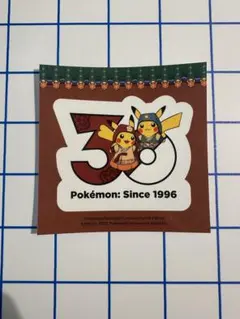 【韓国限定】ポケモン 韓服 ピカチュウ 30周年ステッカー