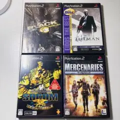 BLACK ヒットマン　ソーコム　マーセナリーズ　4本セット　まとめ売り